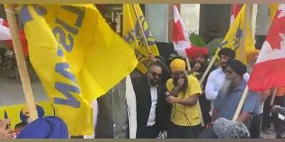 Canada-India update: Khalistanis protest, new travel advisory - Satya Hindi