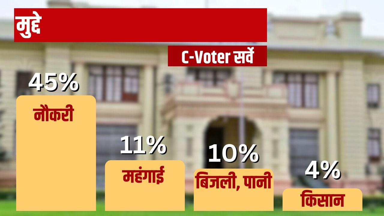 bihar election c-voter survey nitish kumar setback - Satya Hindi