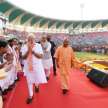 up cm yogi adityanath lavish oath ceremony as poverty prevails - Satya Hindi