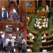 Parliament logjam continue even third week, congress mp wearing black bands - Satya Hindi