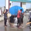 1.4 lakh litres water to wash roads narendra Modi - Satya Hindi
