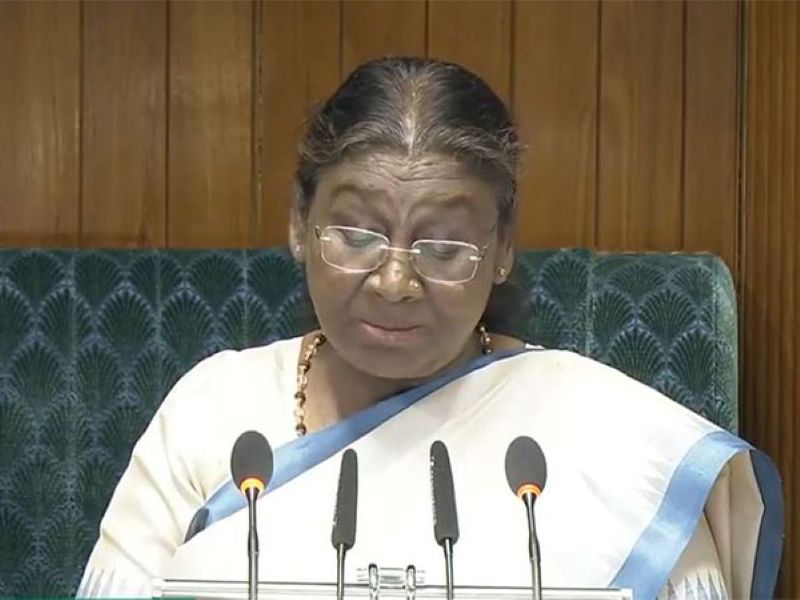 राष्ट्रपति के अभिभाषण ने सरकारी नाकामी को वैधता प्रदान की