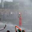 Kolkata: Protestors pelted stones at police, broke barricades, water cannon and lathi charge in response - Satya Hindi