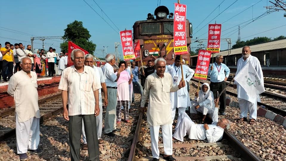 all india strike, farmers protest against farm laws - Satya Hindi