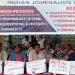 Manipur journalists protest against militant organisation - Satya Hindi