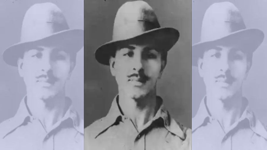 Controversy on Bhagat Singh photograph at Bhagwant Mann office - Satya Hindi