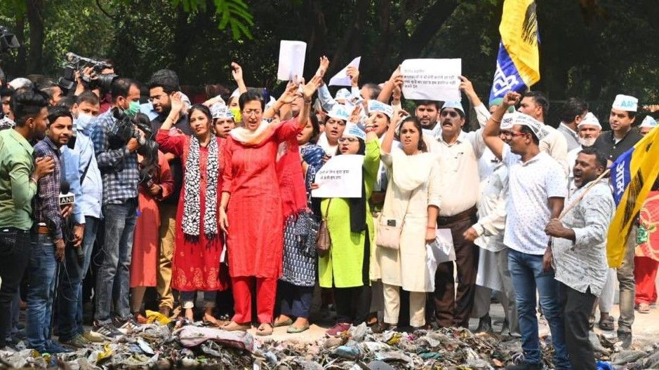 MCD polls 2022 on garbage and Yamuna cleaning issue  - Satya Hindi
