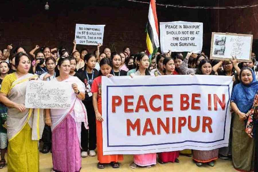 Violence Again In Manipur, Home Minister On Tour From Today - मणिपुर ...