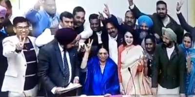 aap congress alliance bjp chandigarh mayor election win - Satya Hindi