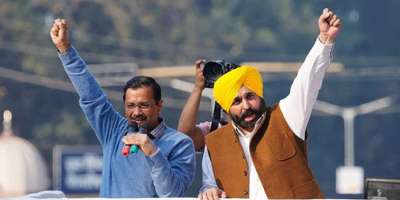 punjab cm bhagwant mann delhi residence eci raid reason - Satya Hindi